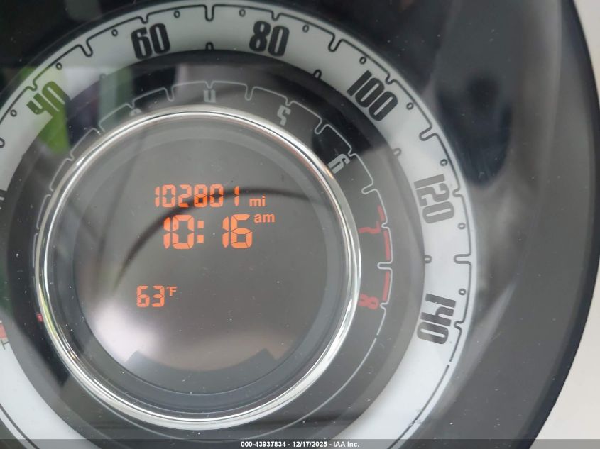 2015 Fiat 500 Pop VIN: 3C3CFFAR1FT539240 Lot: 43937834