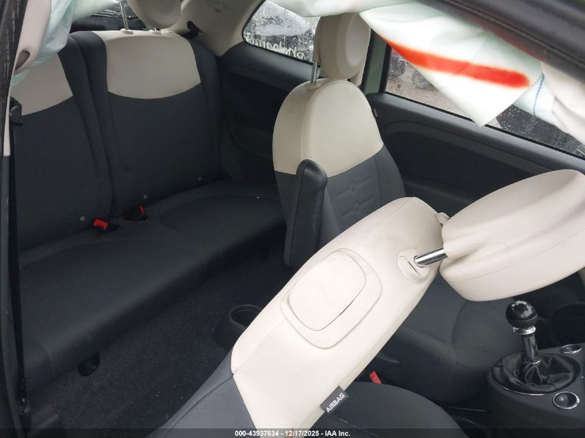 2015 Fiat 500 Pop VIN: 3C3CFFAR1FT539240 Lot: 43937834