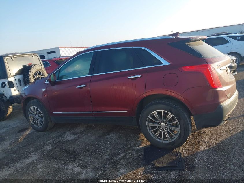 2017 Cadillac Xt5 Luxury VIN: 1GYKNBRS1HZ139520 Lot: 43937837