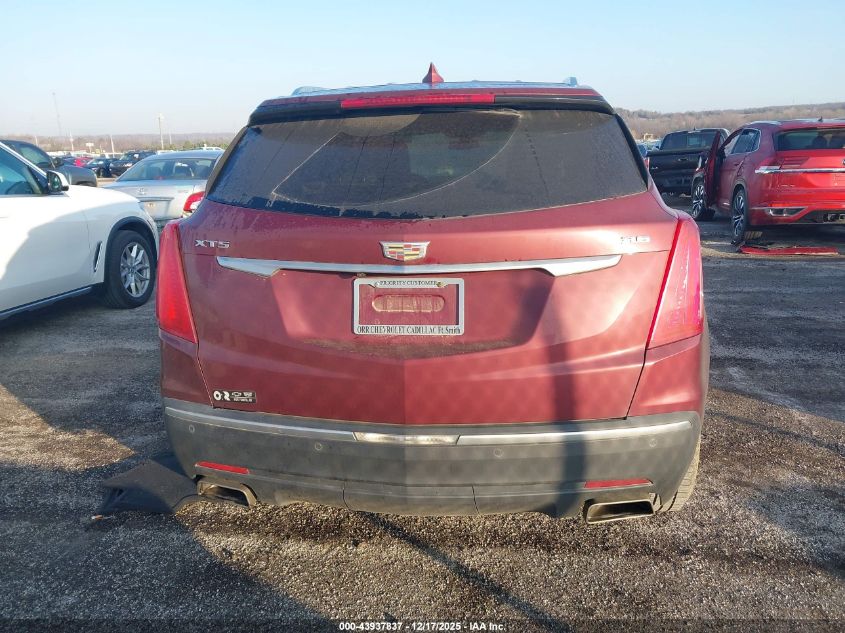 2017 Cadillac Xt5 Luxury VIN: 1GYKNBRS1HZ139520 Lot: 43937837