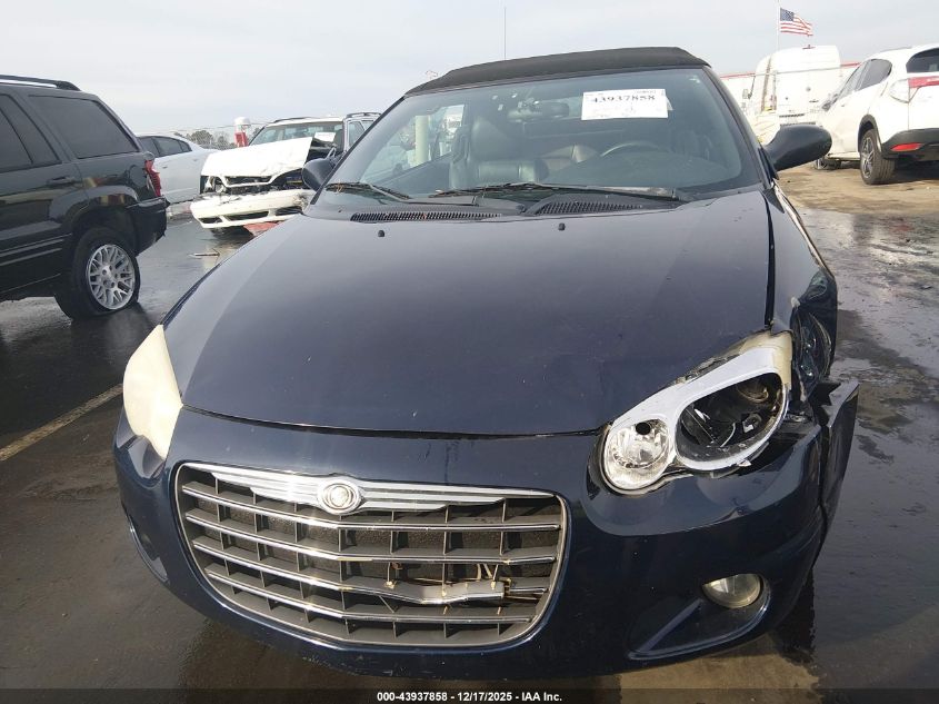 2005 Chrysler Sebring Touring VIN: 1C3EL55R95N705461 Lot: 43937858