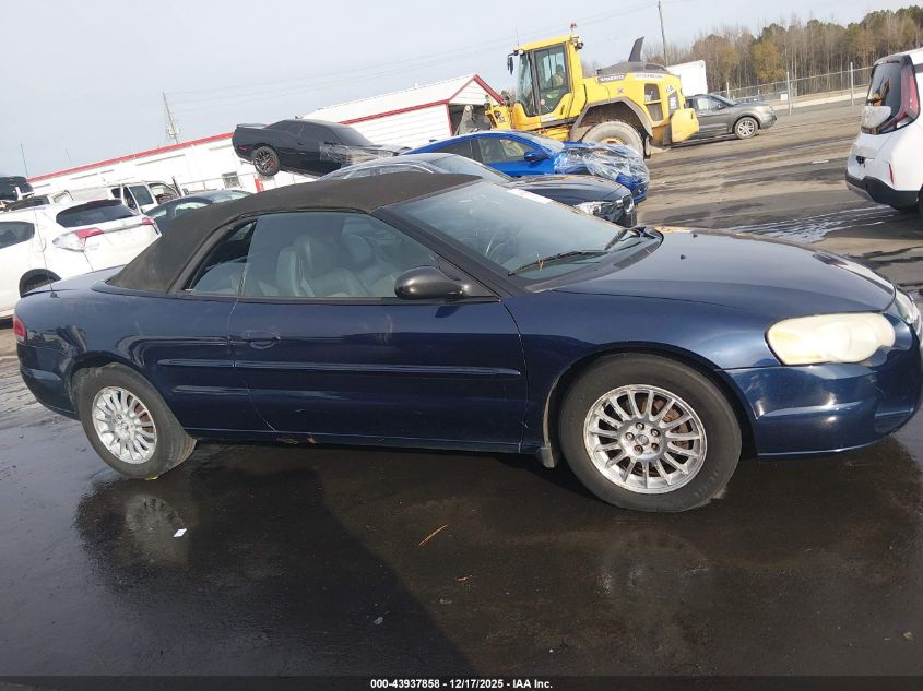 2005 Chrysler Sebring Touring VIN: 1C3EL55R95N705461 Lot: 43937858