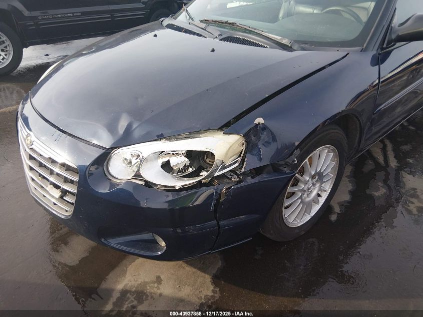 2005 Chrysler Sebring Touring VIN: 1C3EL55R95N705461 Lot: 43937858