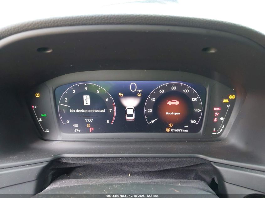 2023 Honda Accord Ex VIN: 1HGCY1F34PA040374 Lot: 43937864