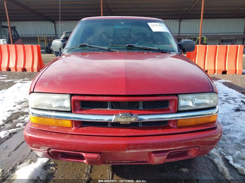 2000 Chevrolet S-10 Ls VIN: 1GCCS1944YK157856 Lot: 43937877