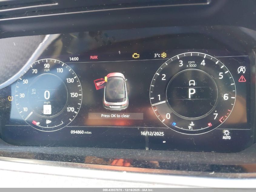 2020 Land Rover Range Rover Evoque S VIN: SALZJ2FX2LH061014 Lot: 43937878