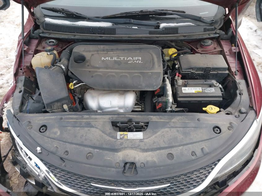 2015 Chrysler 200 Limited VIN: 1C3CCCAB9FN603356 Lot: 43937881