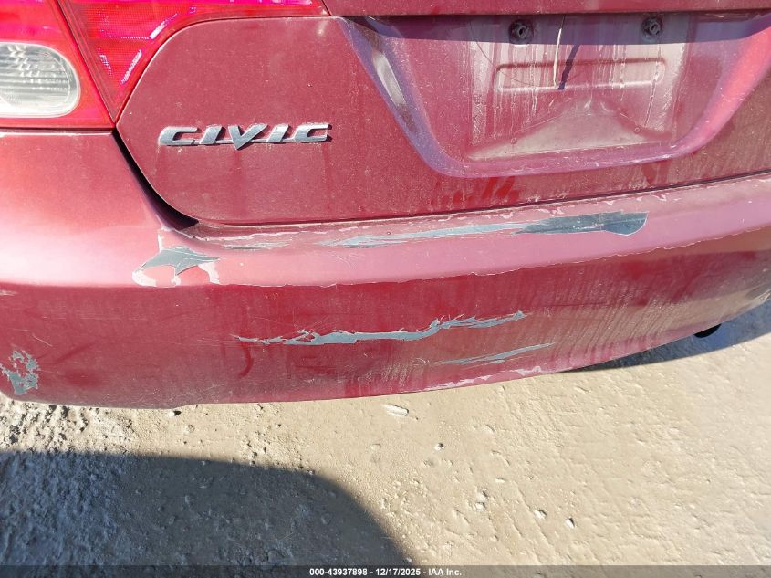 2008 Honda Civic Lx VIN: 1HGFA16598L102330 Lot: 43937898