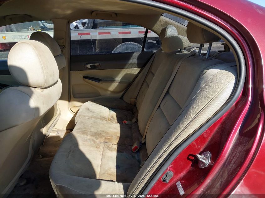 2008 Honda Civic Lx VIN: 1HGFA16598L102330 Lot: 43937898