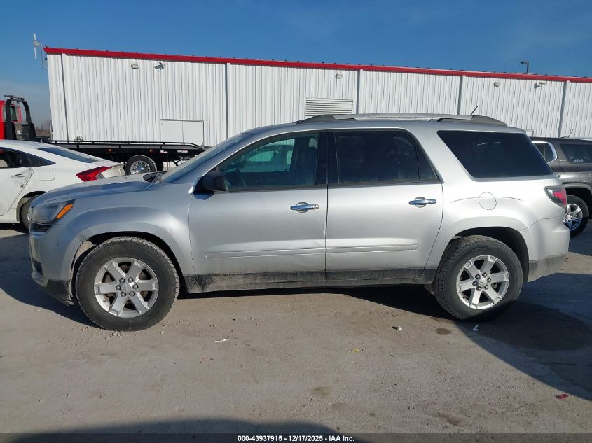 2014 GMC Acadia Sle-2 VIN: 1GKKRPKD9EJ145616 Lot: 43937915