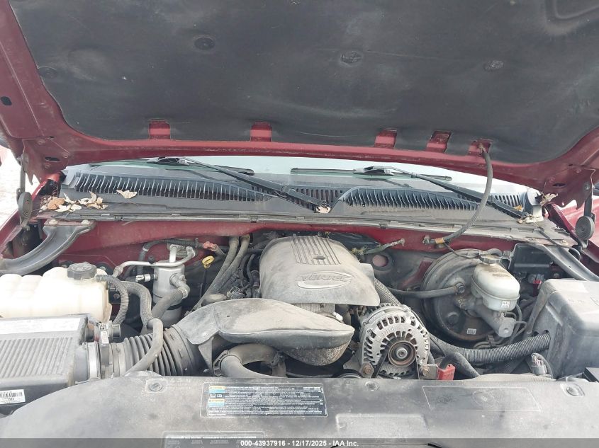 2005 GMC Sierra 1500 Sle VIN: 1GTEC14T15E165881 Lot: 43937916