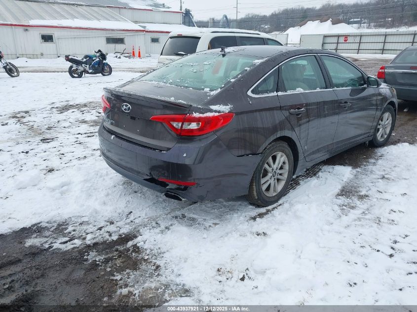 2016 Hyundai Sonata Se VIN: 5NPE24AF9GH375988 Lot: 43937921