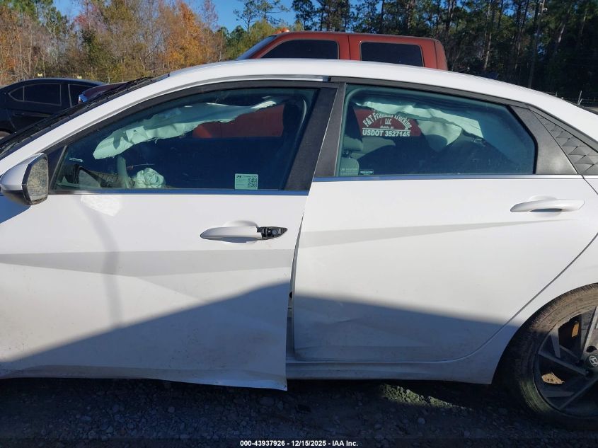 2025 Hyundai Elantra Sel Convenience VIN: KMHLS4DG3SU927152 Lot: 43937926