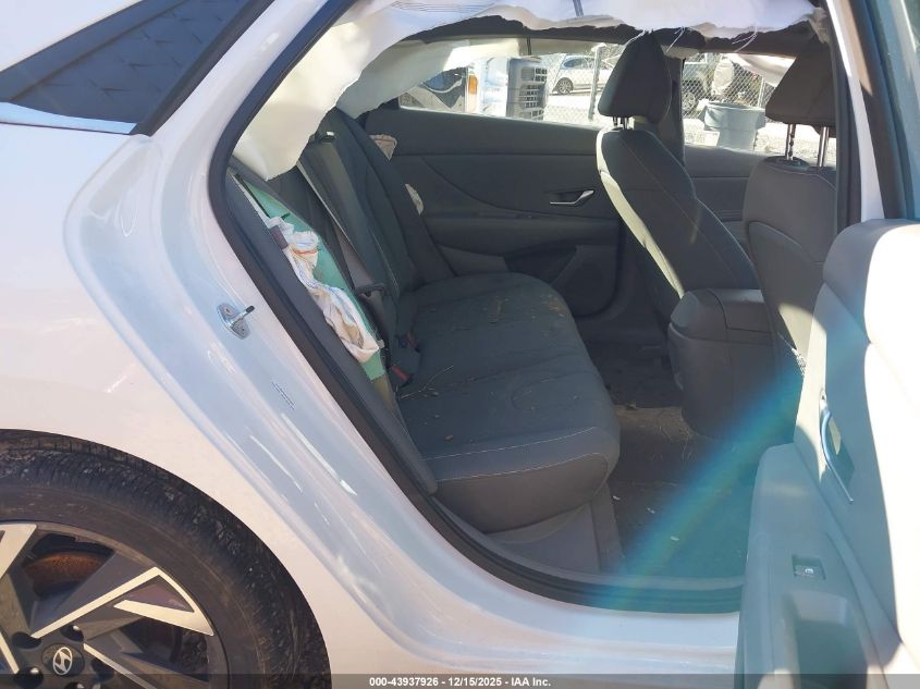 2025 Hyundai Elantra Sel Convenience VIN: KMHLS4DG3SU927152 Lot: 43937926