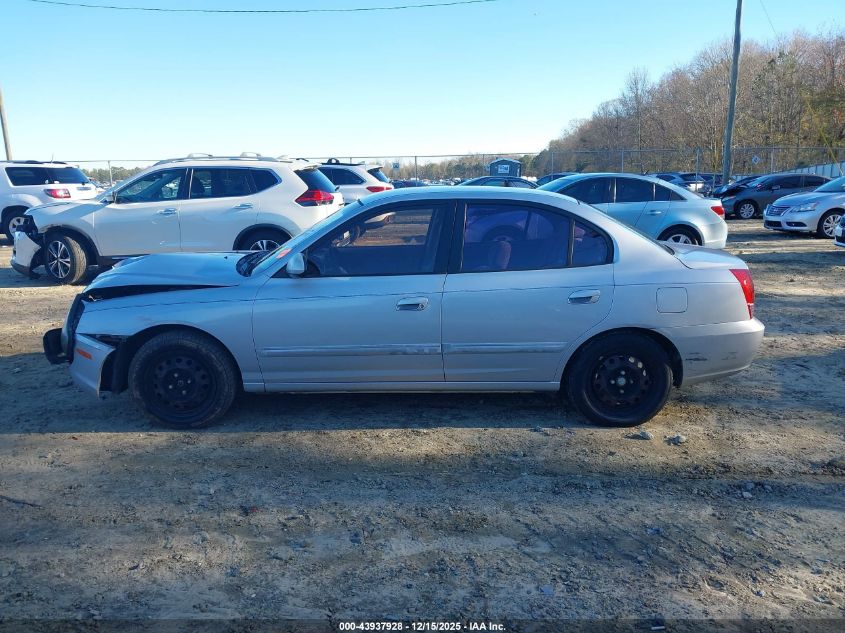 2004 Hyundai Elantra Gls/Gt VIN: KMHDN46D54U733837 Lot: 43937928