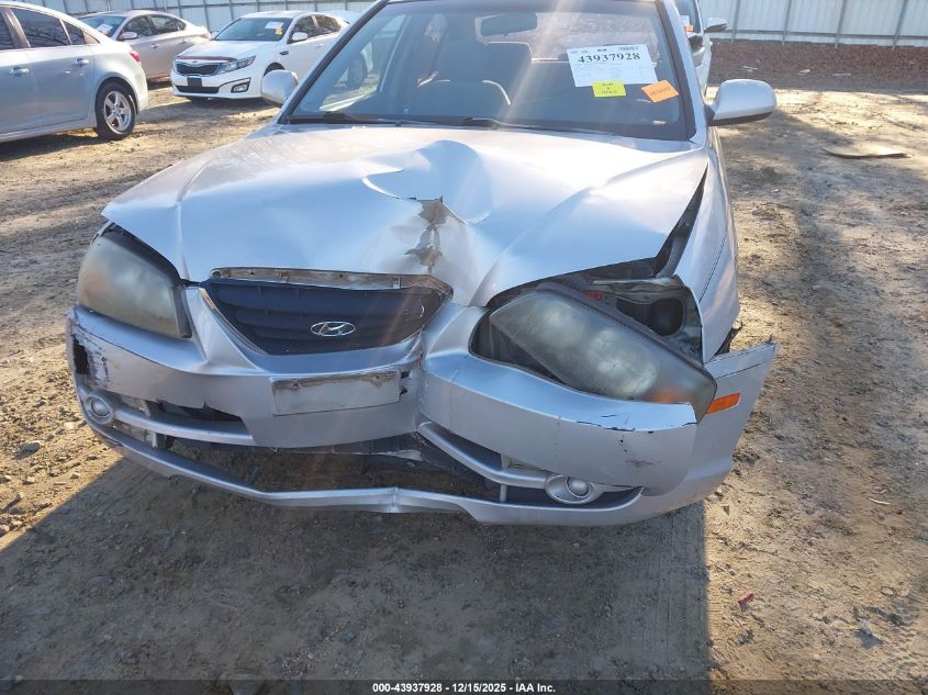 2004 Hyundai Elantra Gls/Gt VIN: KMHDN46D54U733837 Lot: 43937928