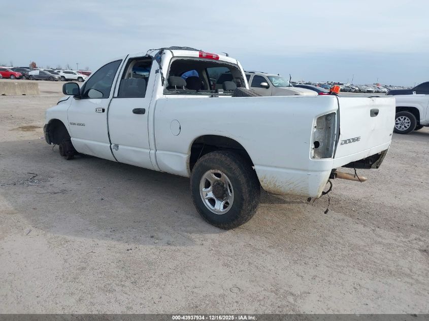 2004 Dodge Ram 2500 Slt/Laramie VIN: 3D7KA28D54G187543 Lot: 43937934