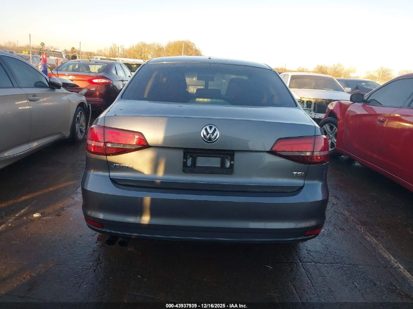 2017 Volkswagen Jetta 1.4T S VIN: 3VW2B7AJ8HM233620 Lot: 43937939