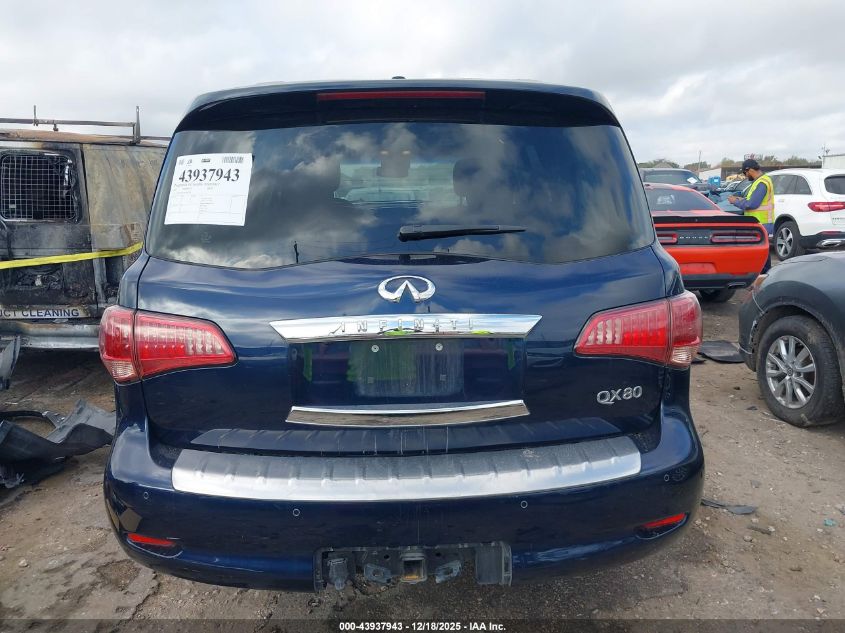 2017 Infiniti Qx80 VIN: JN8AZ2NF9H9642358 Lot: 43937943
