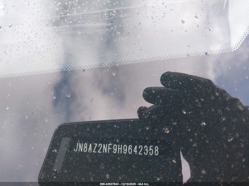 2017 Infiniti Qx80 VIN: JN8AZ2NF9H9642358 Lot: 43937943