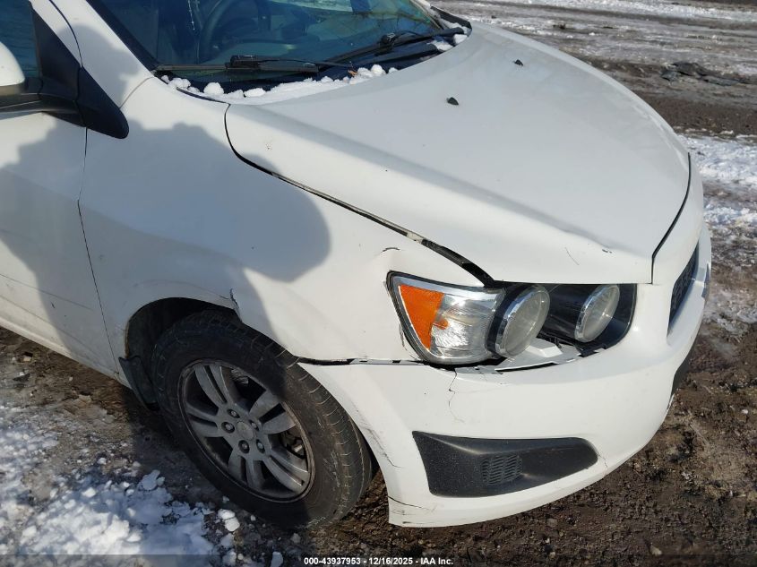 2013 Chevrolet Sonic Lt Auto VIN: 1G1JC5SG4D4113122 Lot: 43937953