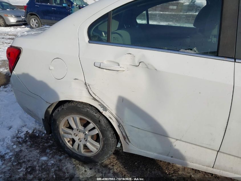 2013 Chevrolet Sonic Lt Auto VIN: 1G1JC5SG4D4113122 Lot: 43937953