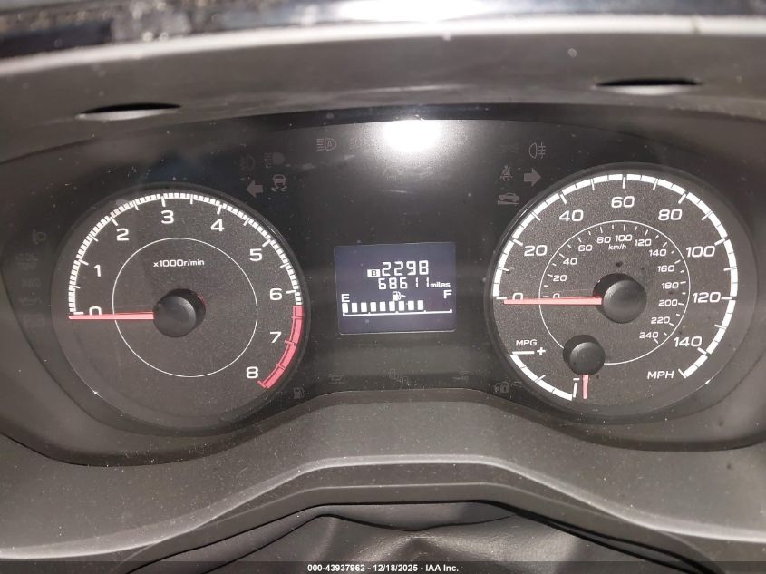 2017 Subaru Impreza 2.0I VIN: 4S3GKAA62H3621803 Lot: 43937962