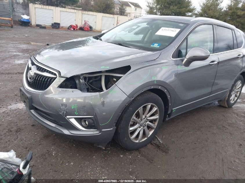 2019 Buick Envision Fwd Essence VIN: LRBFXCSA3KD020783 Lot: 43937965