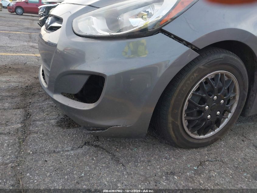 2013 Hyundai Accent Gls VIN: KMHCT4AE8DU548599 Lot: 43937982