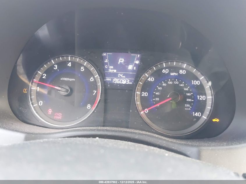 2013 Hyundai Accent Gls VIN: KMHCT4AE8DU548599 Lot: 43937982