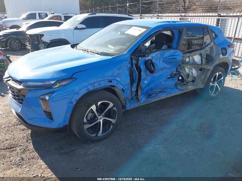 2024 Chevrolet Trax Fwd 1Rs VIN: KL77LGE28RC106617 Lot: 43937986