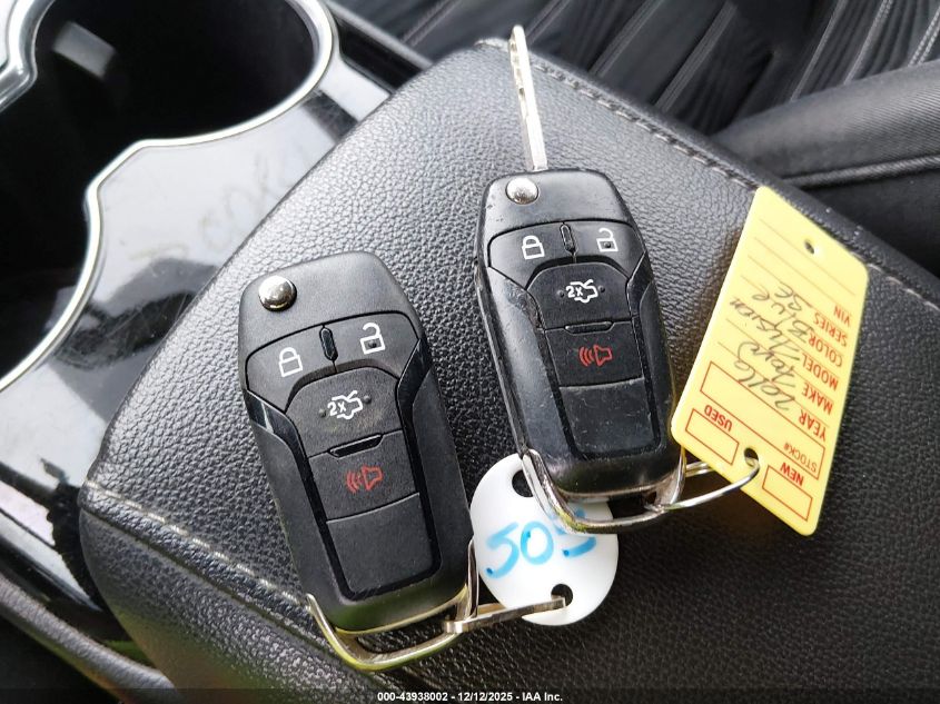 2016 Ford Fusion Se VIN: 3FA6P0H78GR306645 Lot: 43938002