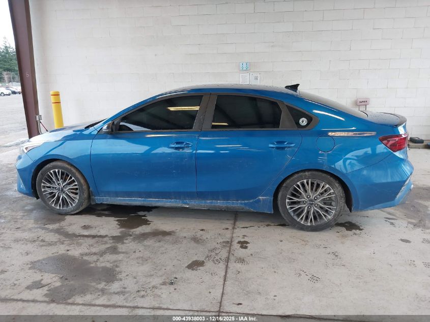 2022 Kia Forte Gt-Line VIN: 3KPF54AD1NE497241 Lot: 43938003