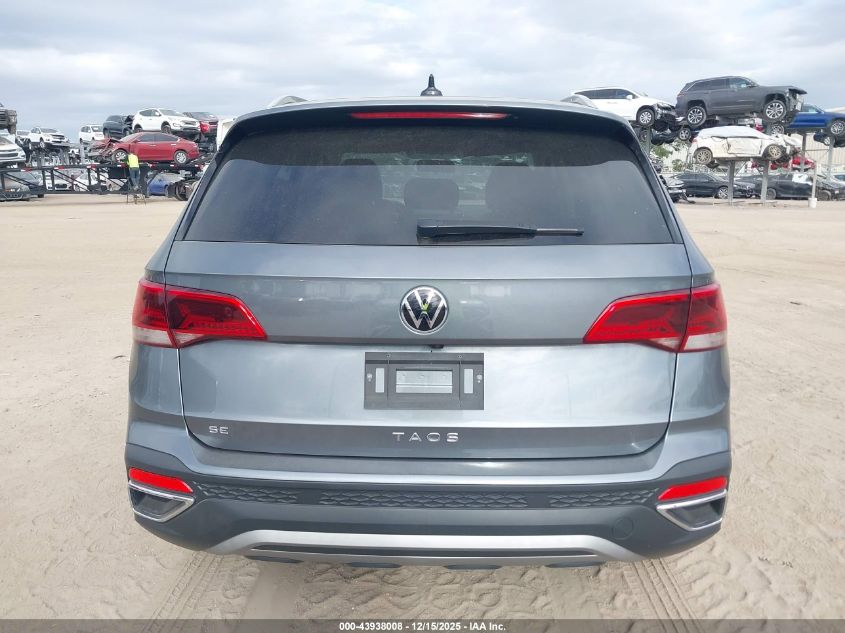 2022 Volkswagen Taos 1.5T Se VIN: 3VVRX7B20NM086104 Lot: 43938008