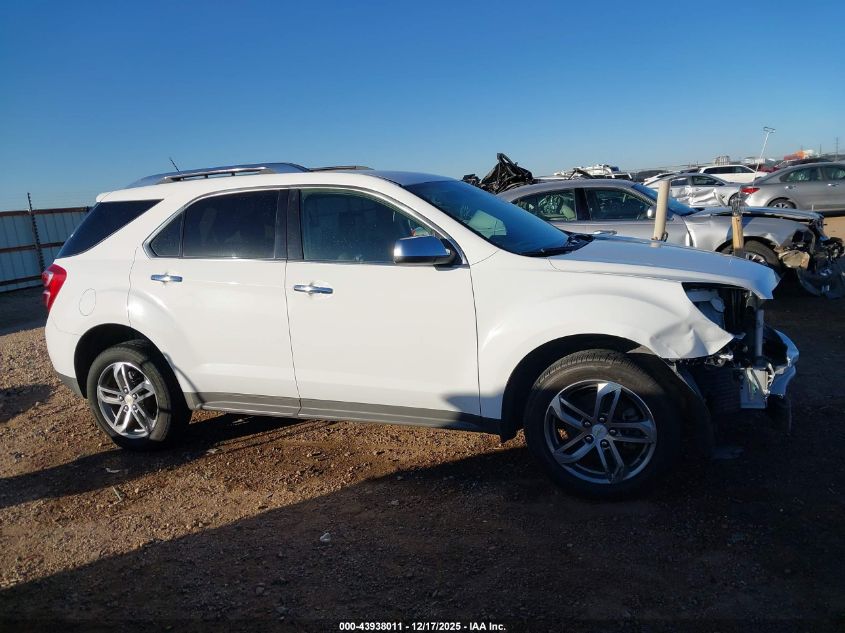 2016 Chevrolet Equinox Ltz VIN: 2GNALDEK3G1169464 Lot: 43938011