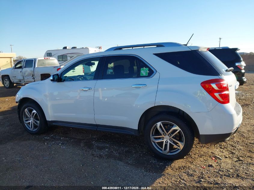 2016 Chevrolet Equinox Ltz VIN: 2GNALDEK3G1169464 Lot: 43938011