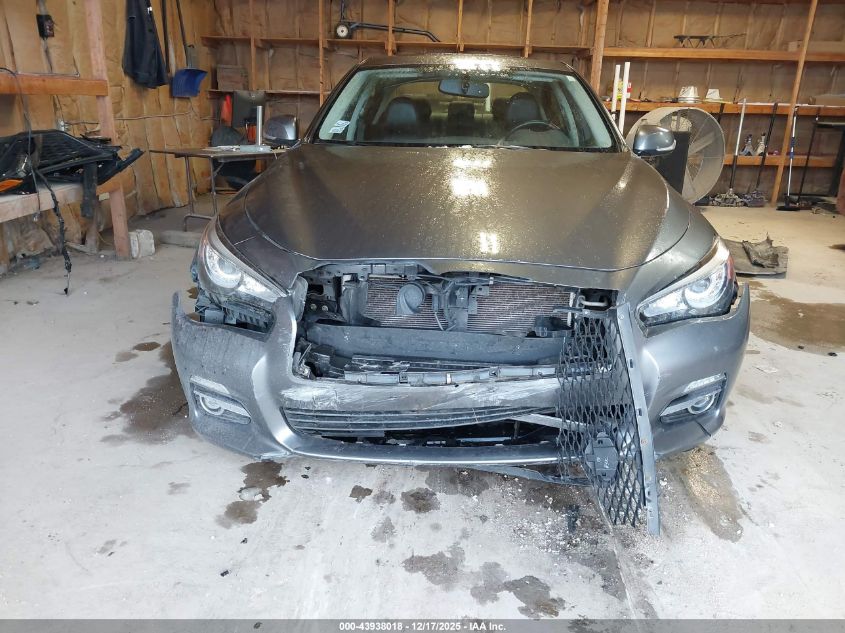 2014 Infiniti Q50 Premium VIN: JN1BV7AR1EM707546 Lot: 43938018