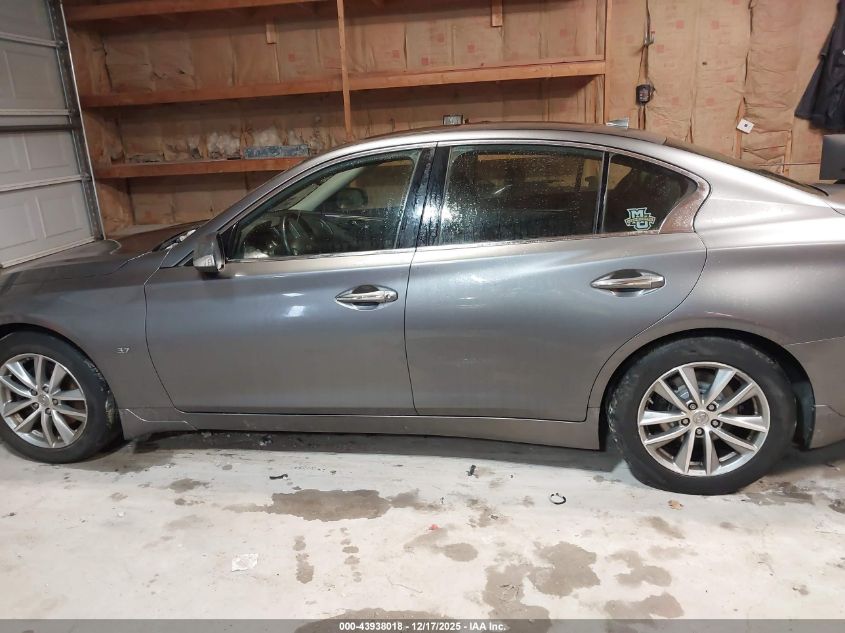 2014 Infiniti Q50 Premium VIN: JN1BV7AR1EM707546 Lot: 43938018