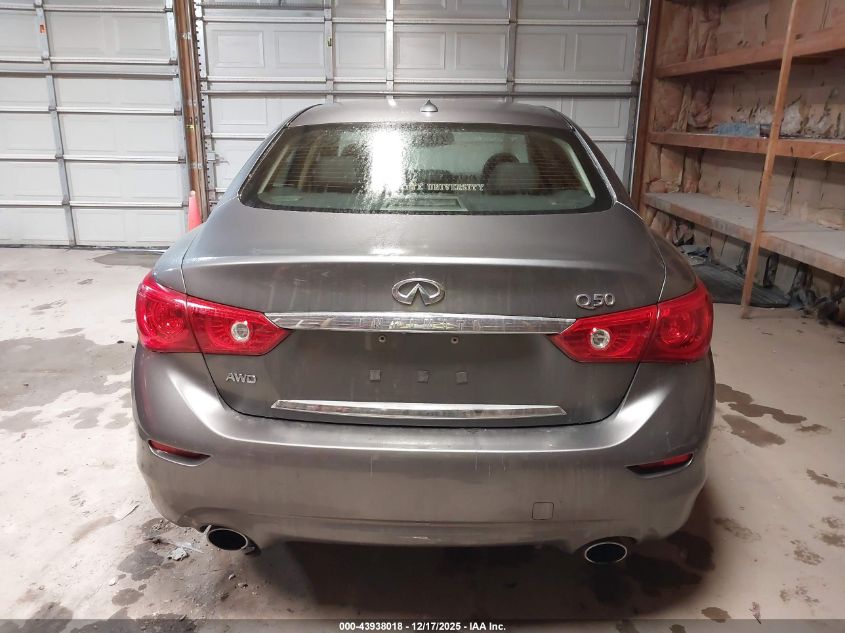 2014 Infiniti Q50 Premium VIN: JN1BV7AR1EM707546 Lot: 43938018