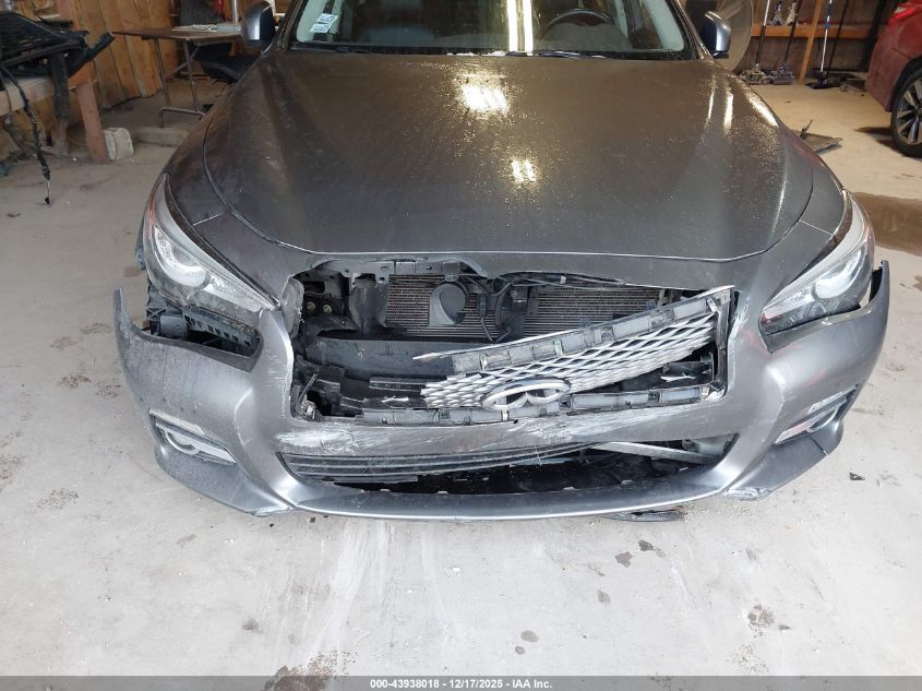 2014 Infiniti Q50 Premium VIN: JN1BV7AR1EM707546 Lot: 43938018