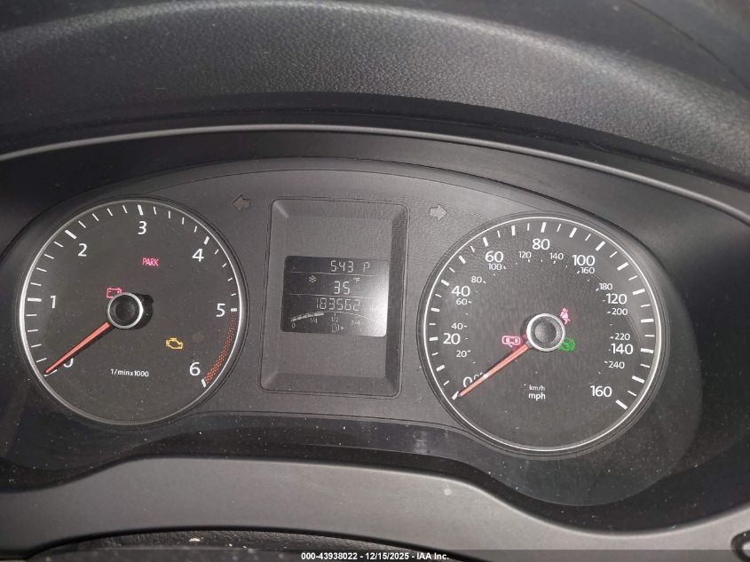 2012 Volkswagen Jetta 2.0L Tdi VIN: 3VWLL7AJ2CM414142 Lot: 43938022