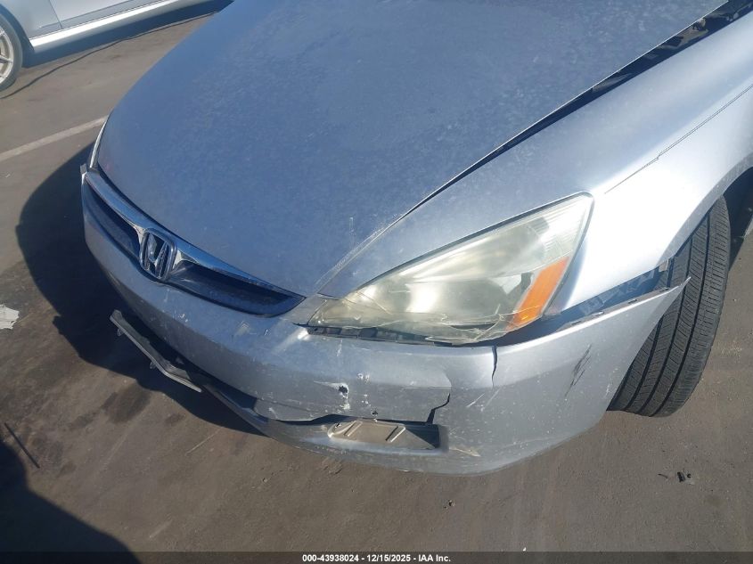 2006 Honda Accord 3.0 Lx VIN: 1HGCM66386A011497 Lot: 43938024