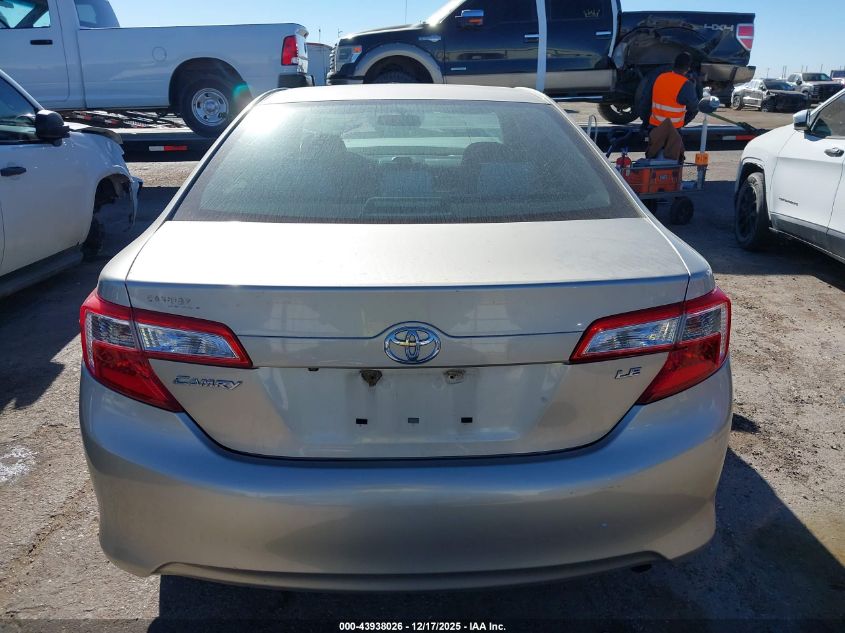 2014 Toyota Camry Le VIN: 4T4BF1FK1ER414248 Lot: 43938026
