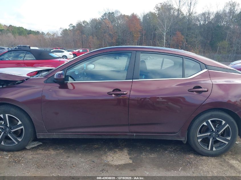 2025 Nissan Sentra Sv VIN: 3N1AB8CV7SY281617 Lot: 43938039