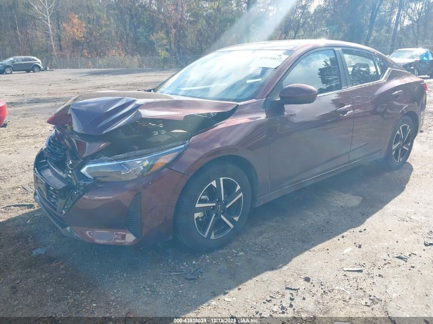 2025 Nissan Sentra Sv VIN: 3N1AB8CV7SY281617 Lot: 43938039