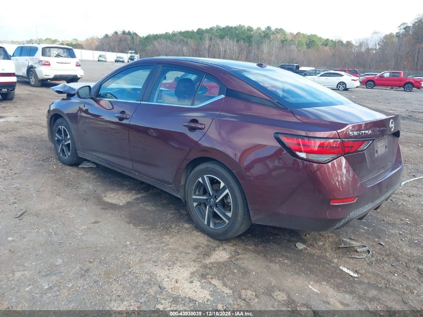 2025 Nissan Sentra Sv VIN: 3N1AB8CV7SY281617 Lot: 43938039