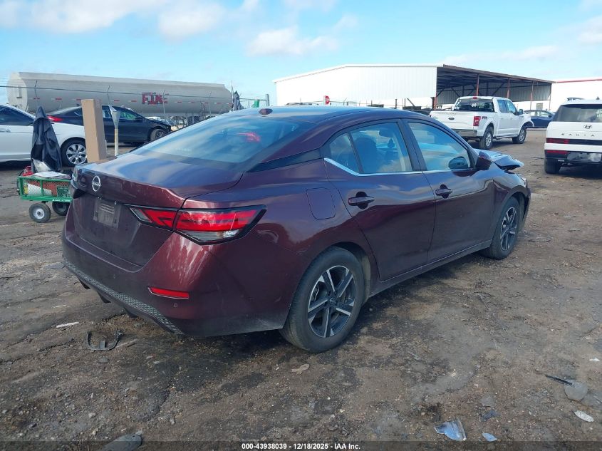 2025 Nissan Sentra Sv VIN: 3N1AB8CV7SY281617 Lot: 43938039