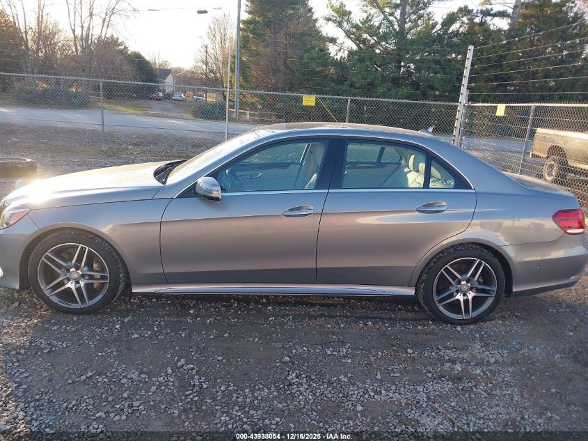 2014 Mercedes-Benz E 550 4Matic VIN: WDDHF9BB7EB025015 Lot: 43938054