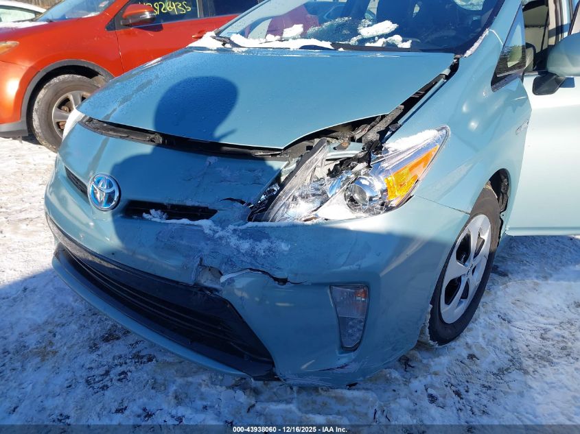 2015 Toyota Prius Four VIN: JTDKN3DU0F1912218 Lot: 43938060