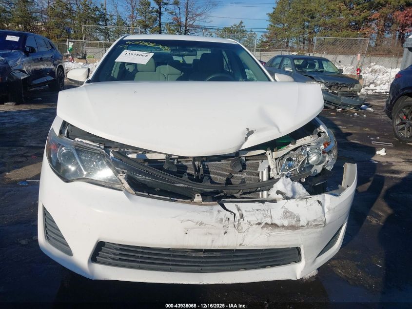 2012 Toyota Camry Le VIN: 4T1BF1FK5CU574950 Lot: 43938068